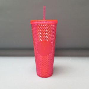 Starbucks Neon Pink Studded Tumbler 2019 NEW